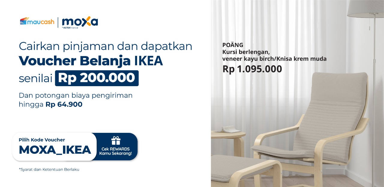 Promo Voucher Potongan Belanja IKEA Rp 264.900 Maucash