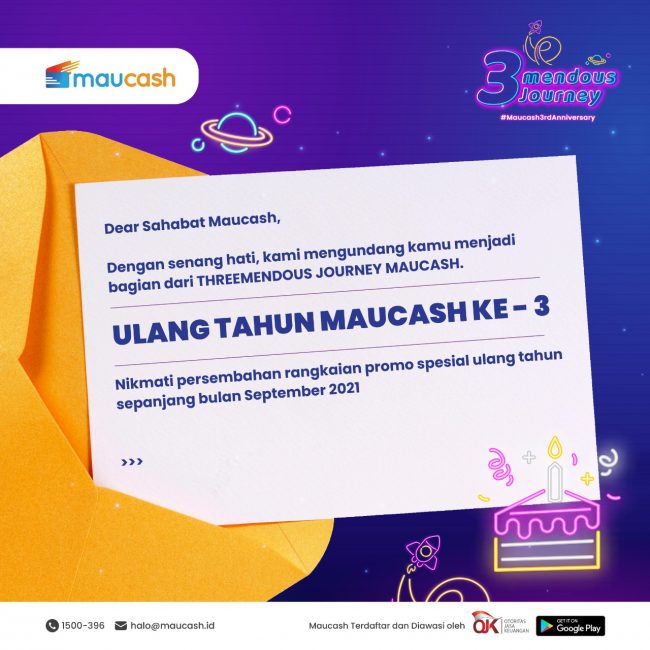 ulang tahun maucash